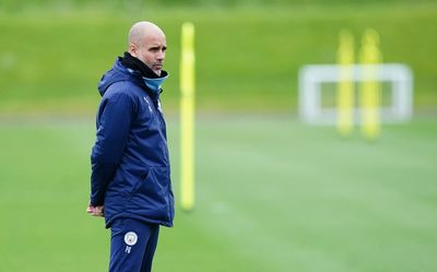 Pep Guardiola acknowledges pressure as Man City try and serve out for title