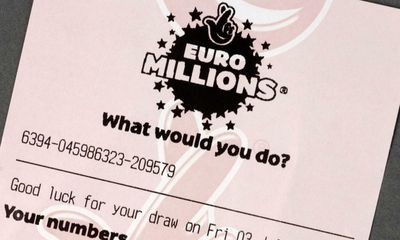 Ticket-holder scoops £184m EuroMillions jackpot to become UK’s biggest ever winner