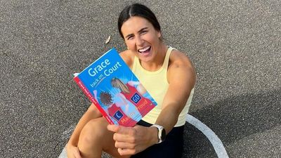 Super Netball and NSW Swifts star Maddy Proud releases second children's book in Grace on the Court series