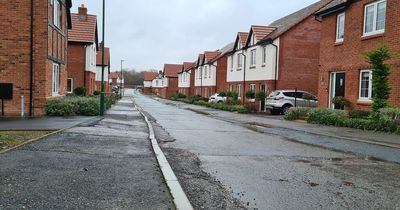 Wollaton housing estate featuring homes worth £600,000 remains in 'treacherous' state many months on