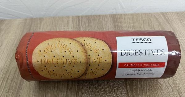 We tried value digestive biscuits from Tesco, Aldi, Lidl and one pack beat McVities