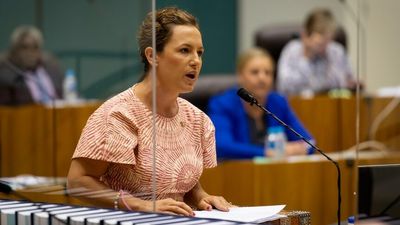 NT Opposition leader scrutinises timing of Michael Gunner’s exit in budget reply speech