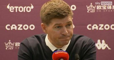 Steven Gerrard gives brutal reaction to hearing referee Jon Moss is retiring