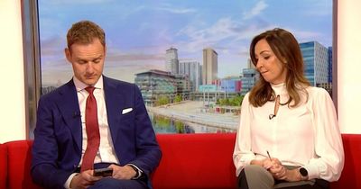 BBC Breakfast's Dan Walker steps in as Sally Nugent left in tears