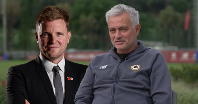 Jose Mourinho sends classy message to Eddie Howe as he reaffirms his affection for Newcastle