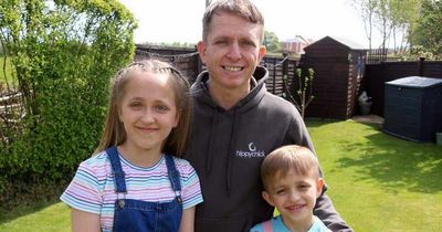 Dad and kids live with genetic condition that causes tumours to grow on nerves and skin