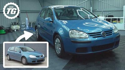 Neglected 2006 VW Golf Gets Eight Hours Of Pampering From Top Gear Clean Team