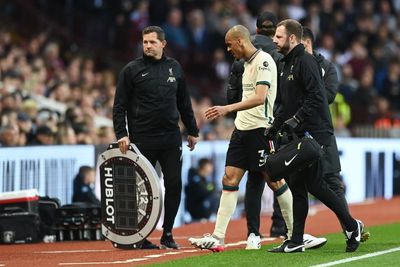 Fabinho ‘quite positive’ about hamstring injury ahead of FA Cup and Champions League finals