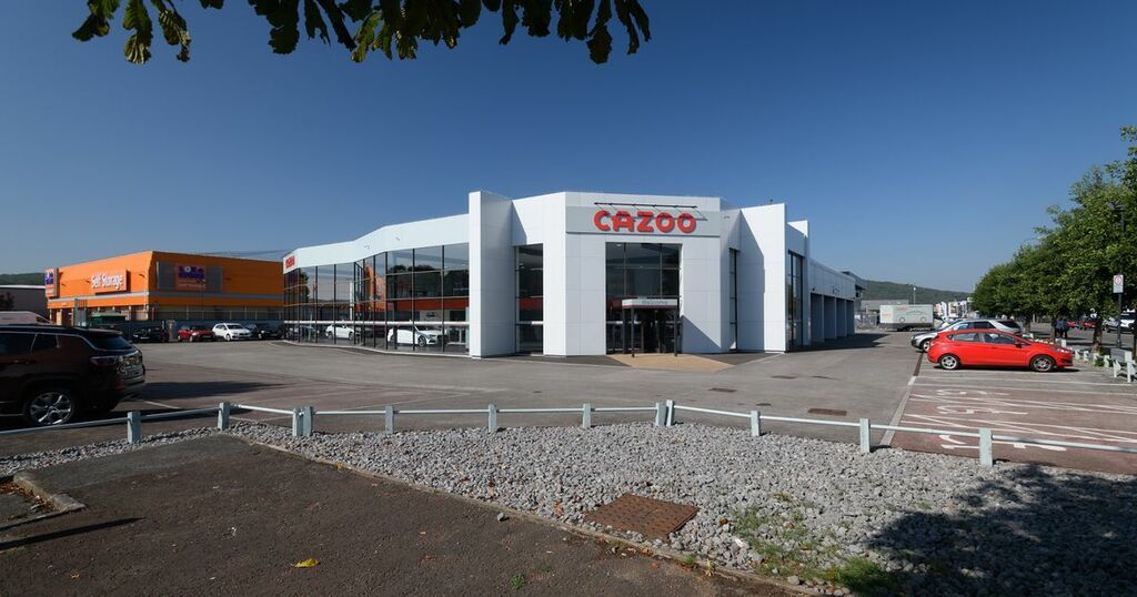 Cazoo car showroom building in Cardiff sold in a…