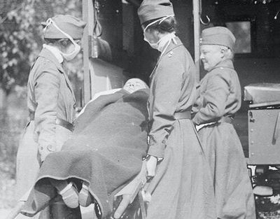 The modern flu is a direct descendant of the virus that caused the 1918 pandemic