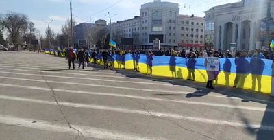Kremlin says it's up to people of occupied Ukraine region to decide whether to join Russia