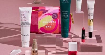 Marks & Spencer’s Summer Beauty Bag is worth £160 but you can get it for £25