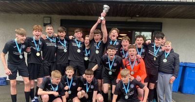 Blackburn United's Under-16s seal triumphant comeback over Airdrie in League Cup final