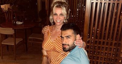 Britney Spears' fiancé Sam Asghari shares loved up snap after controversial nudes