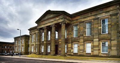 Thug glassed pal and tried to bite cop during violent incident in Lanarkshire flat