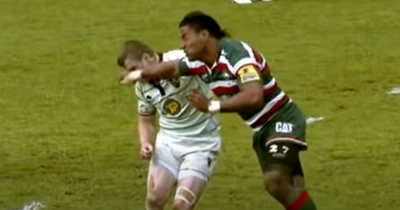 Manu Tuilagi savagely beating up Chris Ashton is so bad it comes with a graphic warning on YouTube