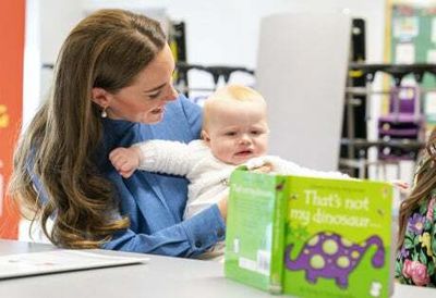 Prince William jokes Kate is broody as Duchess cuddles baby