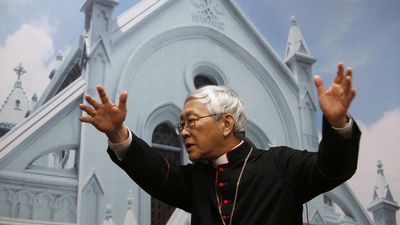 HK holds Catholic cardinal on ‘collusion’