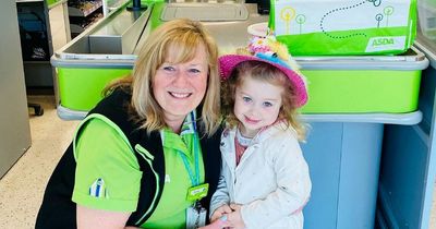 Youngster's Easter treat surprise from her checkout pal in Lanarkshire supermarket