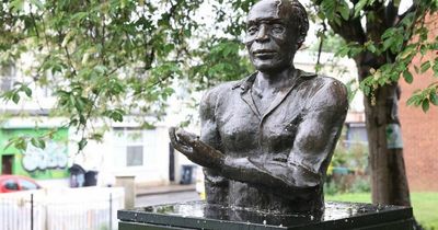 Bristol's only statue of a black man targeted in vile graffiti attack