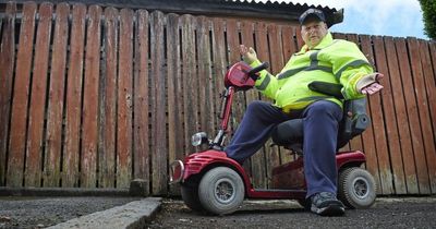 Disabled Ayrshire pensioner wins long-standing campaign for drop kerb installation