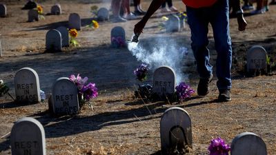 Hundreds of children died in Native American boarding schools, report finds