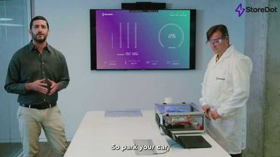 Watch StoreDot's Pouch Cell Battery Charge 100 Miles In 5 Minutes