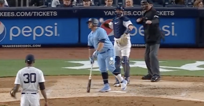 Yankees’ Miguel Castro totally confused the batter with an unfair 99 mph sinker that broke 25 inches