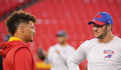 Bills QB Josh Allen opens up about friendship with Chiefs QB Patrick Mahomes