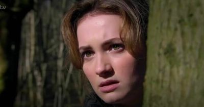 Emmerdale's Gabby horrified as she comes face to face with stalker in gun showdown