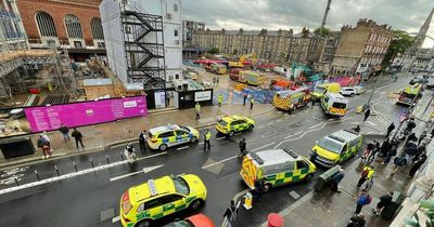 Two men fighting for life after being injured in scaffold collapse on building site