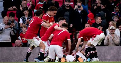 'Get in!' - Fans react as Manchester United score early in FA Youth Cup final