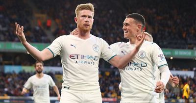 ‘Another level’ - Man City fans marvel at Kevin De Bruyne after first-half hat-trick vs Wolves