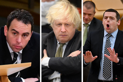 Tory civil war flares up as MSP insists Boris Johnson must resign