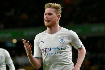 Wolves 1-5 Manchester City: Who needs Erling Haaland? Kevin De Bruyne fills in up front and smashes four goals