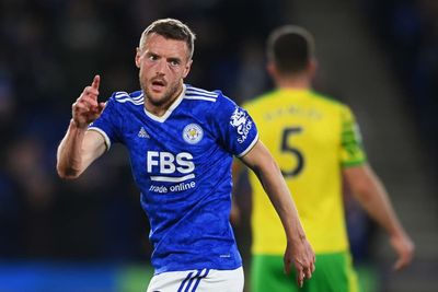 Brendan Rodgers hails Jamie Vardy after double helps beat Norwich