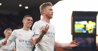 Kevin De Bruyne explains Erling Haaland goal celebration after Man City hat-trick vs Wolves