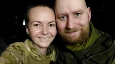 Mariupol defender becomes a widow three days after marrying fellow soldier in Mariupol's Azovstal steelworks