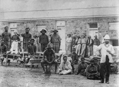 This picture tells the story of a prison that was – and remains – medieval for Aboriginal inmates
