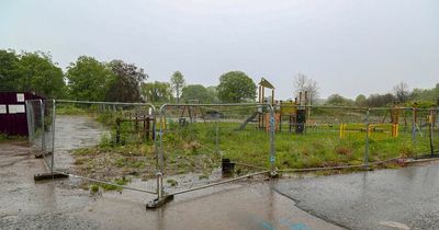 Sad state of Wollaton housing estate where children's play park stands unfinished
