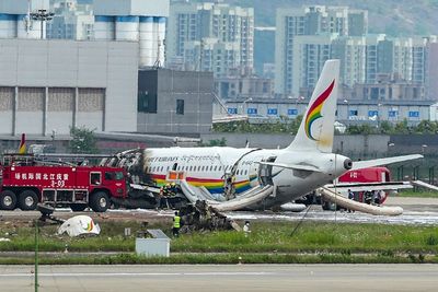 Passengers injured as plane leaves runway in western China