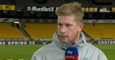 Kevin De Bruyne tells Pep Guardiola his best position after Man City goals vs Wolves