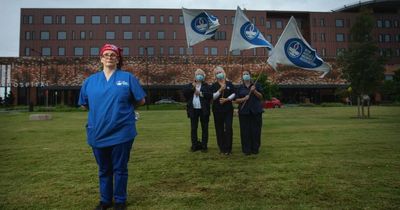 Nurses rally at new Maitland Hospital amid 16-hour shifts