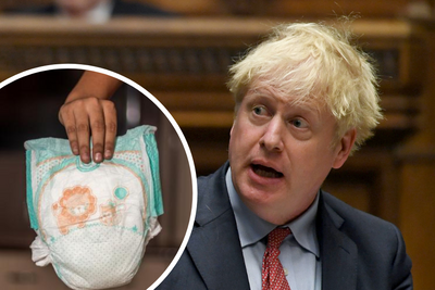 Boris Johnson refuses to answer question about how much nappies cost