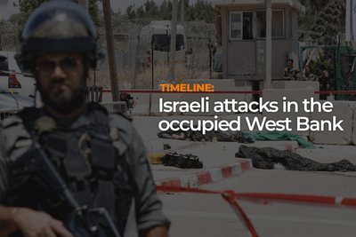 Timeline: Israeli attacks in the occupied West Bank