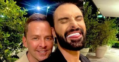 Rylan Clark shows off previously unseen tattoo as he poses at Eurovision Song Contest