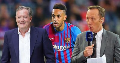 Piers Morgan and Lee Dixon involved in Twitter spat over Pierre-Emerick Aubameyang
