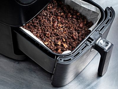 For perfectly crunchy granola, you have to try making it in an air fryer
