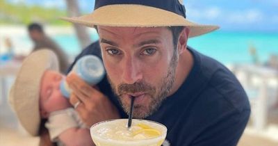 Jamie Redknapp shares sweet photo of his mum Sandra cooing over youngest son Raphael