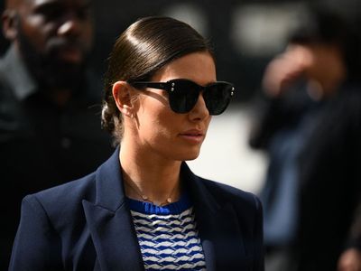 Rebekah Vardy ‘embarassed’ to be called ‘unofficial leader of the Wags’, court hears